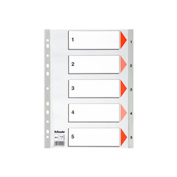 Esselte - Esselte Seperatör A4 1-5 Rakam