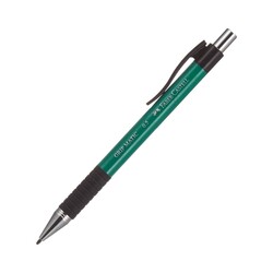 Faber-Castell - Faber Castell 1318 Grip Matic Versatil Uçlu Kalem 0.5 mm Yeşil 