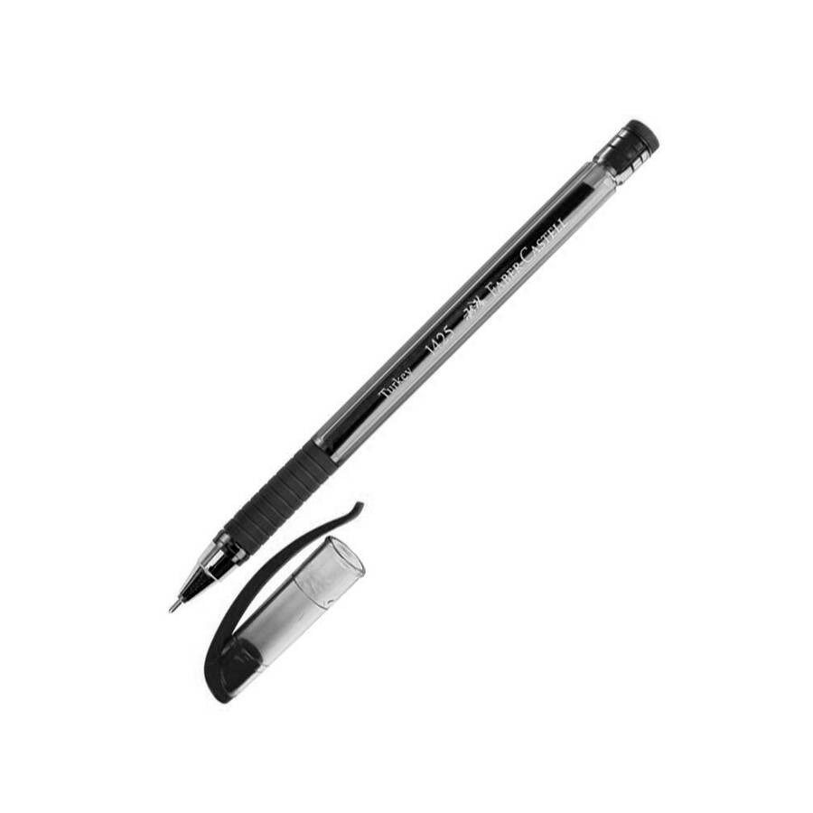 Faber Castell 1425 İğne Uçlu Tükenmez Kalem 0.7 mm Siyah