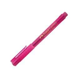 Faber-Castell - Faber Castell 1554 Broadpen Keçeli Kalem İnce Uç 0.8 mm Pembe (1)