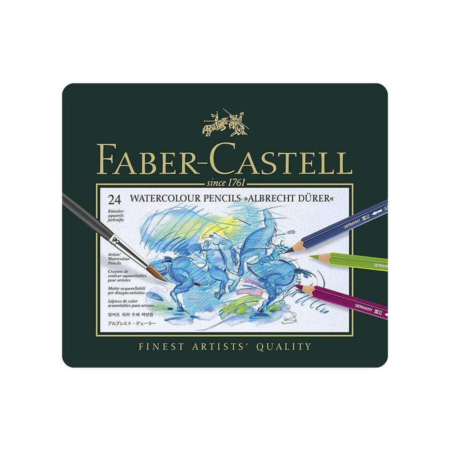 Faber Castell Albrecht Dürer Aquarell Kuru Boya 24'lü