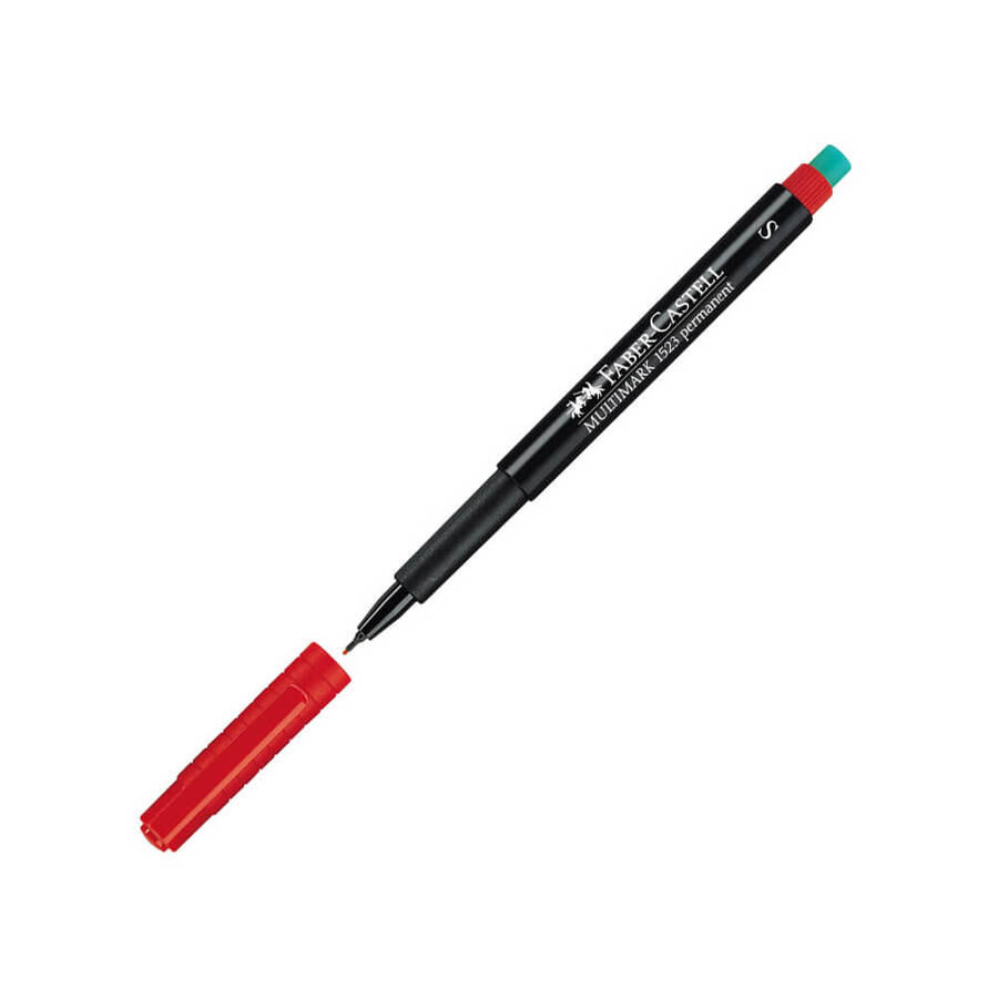 Faber Castell Asetat Kalemi S Kırmızı