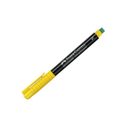 Faber-Castell - Faber-Castell Asetat Kalemi S Sarı