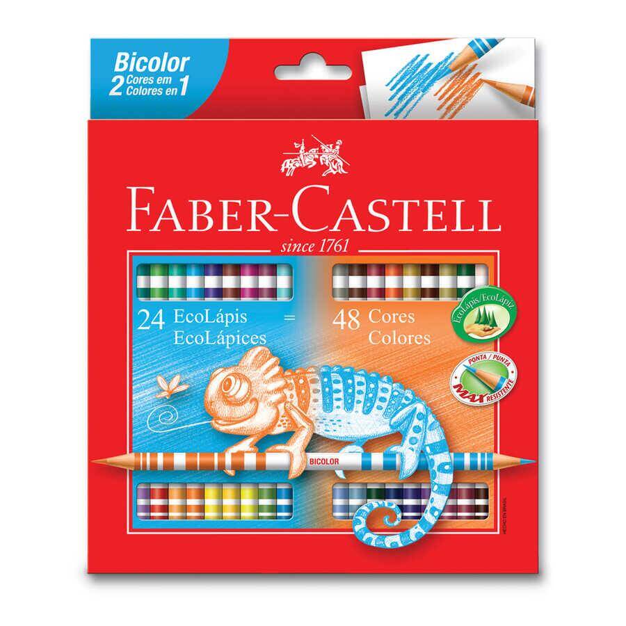 Faber Castell Bicolor Çift Taraflı Kuru Boya 48 Renk
