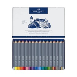 Faber-Castell - Faber-Castell Boya Kalemi Goldfaber 36'lı