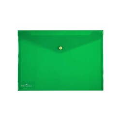 Faber-Castell - Faber Castell Çıtçıtlı Dosya Yeşil