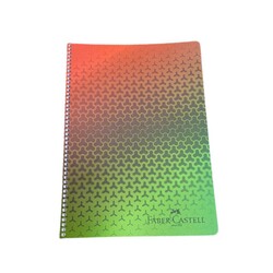 Faber-Castell - Faber-Castell Defter Smoothie Pp Kapak A4 100 Yaprak Çizgili