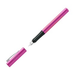 Faber-Castell - Faber-Castell Dolma Kalem Grip 2010 M Pembe-Turuncu (1)