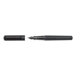 Faber-Castell - Faber-Castell Dolma Kalem Hexo Mat Siyah M (1)