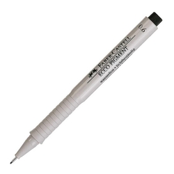 Faber-Castell - Faber Castell Ecco Pigment Çizim Kalemi 0.6 mm