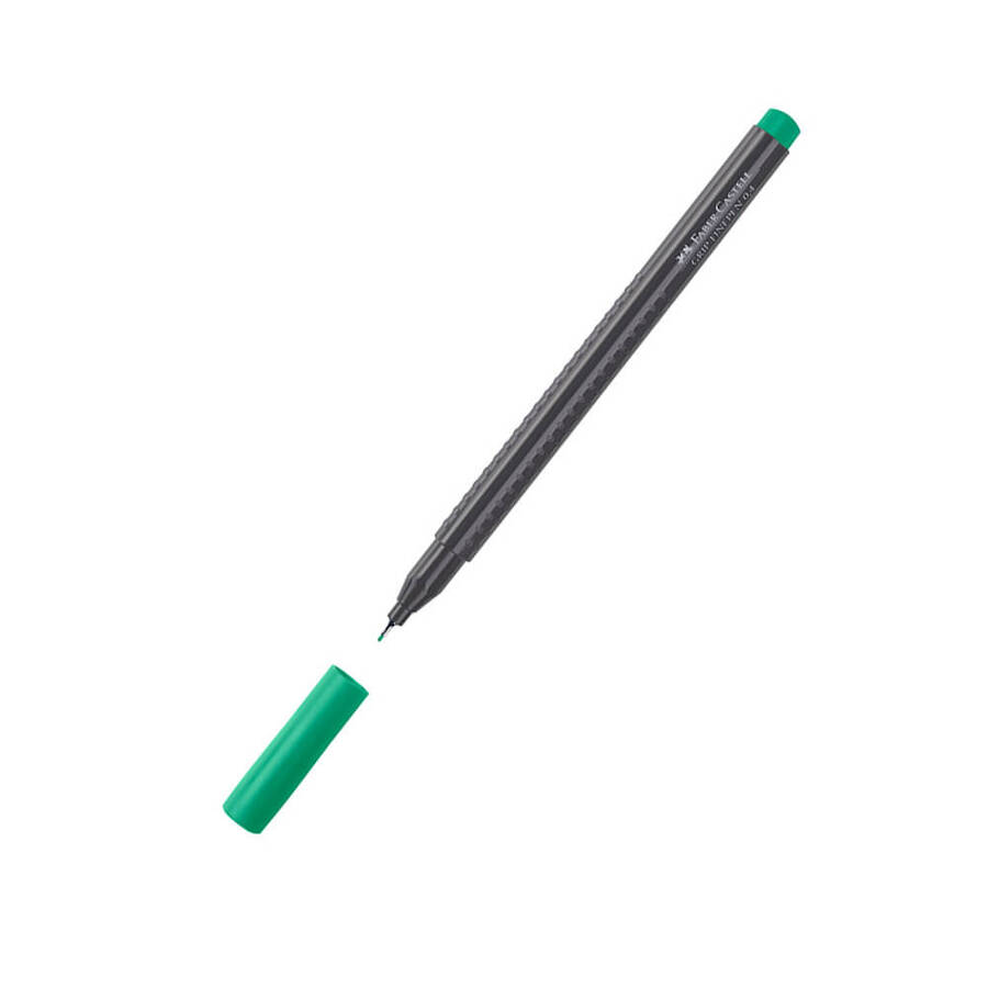 Faber Castell Grip Finepen Keçeli Kalem 0.4 mm Zümrüt Yeşili 