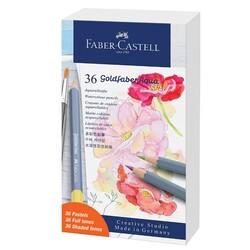 Faber-Castell - Faber-Castell Goldfaber Aqua Hediye Seti 36'lı 5188114639