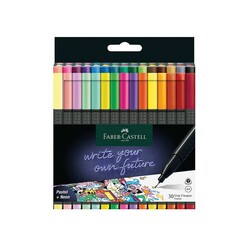 Faber-Castell Grip Finepen 30'lu - Thumbnail