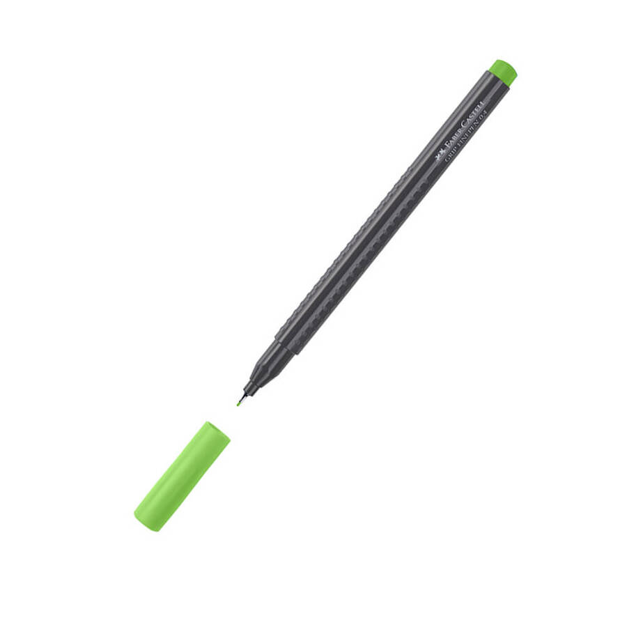 Faber Castell Grip Finepen Keçeli Kalem 0.4 mm Çim Yeşili
