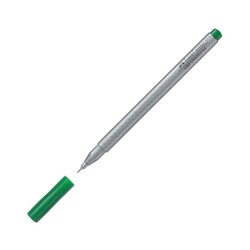Faber Castell Grip Finepen Keçeli Kalem 0.4 mm Yeşil - Thumbnail