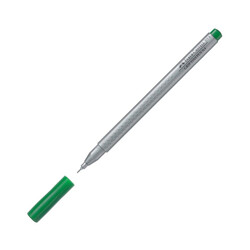 Faber-Castell - Faber Castell Grip Finepen Keçeli Kalem 0.4 mm Yeşil