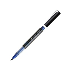 Faber-Castell - Faber-Castell İğne Uçlu Kalem 0.5 Mavi