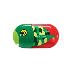 Faber-Castell - Faber-Castell Kalemtraş Balık (1)