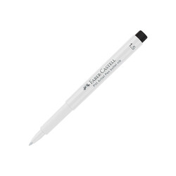 Faber-Castell - Faber-Castell Kaligrafi Kalemi Pitt 1.5 mm Beyaz (1)