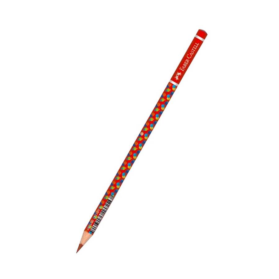 Faber-Castell Kurşun Kalem Başlık Bubble Kırmızı