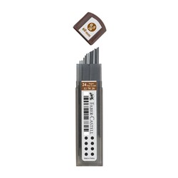 Faber Castell Min Super Fine 0.5 mm 2B 60 mm - Thumbnail