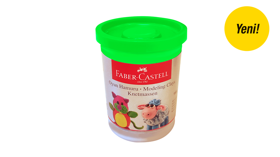 Faber Castell Oyun Hamuru 110gr Florasan Yeşil