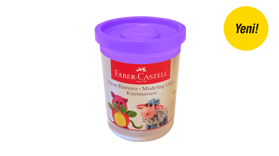 Faber Castell Oyun Hamuru Pastel Mor