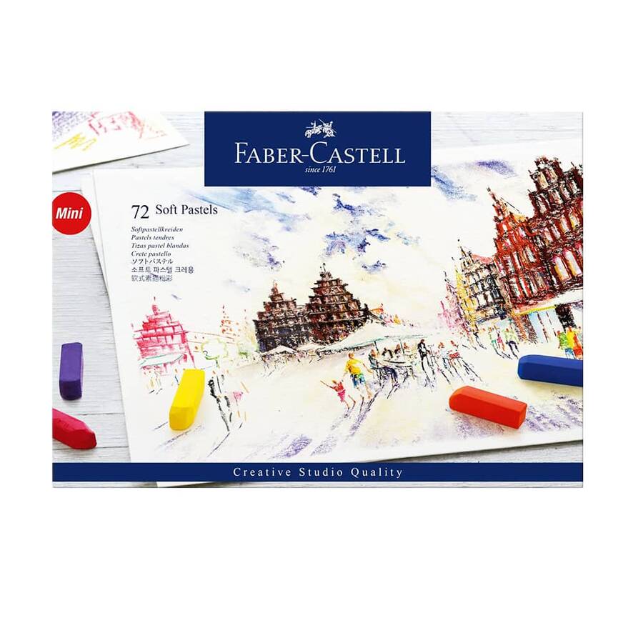 Faber-Castell Pastel Boya Creative Studio Mini Toz 72 Renk