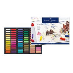 Faber-Castell - Faber-Castell Pastel Boya Creative Studio Mini Toz 72 Renk