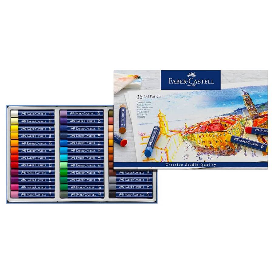 Faber-Castell Pastel Boya Creatıve Studıo Yağlı 36 Renk