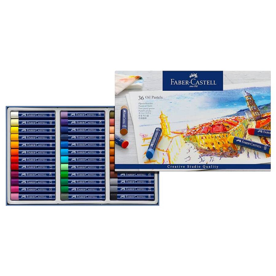 Faber-Castell Pastel Boya Creatıve Studıo Yağlı 36 Renk