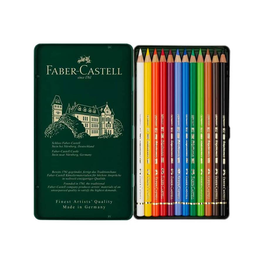 Faber-Castell Polychromos Kuru Boya 12'li