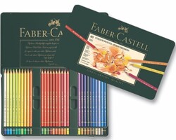 Faber-Castell - Faber Castell Polychromos Kuru Boya 60'lı (1)