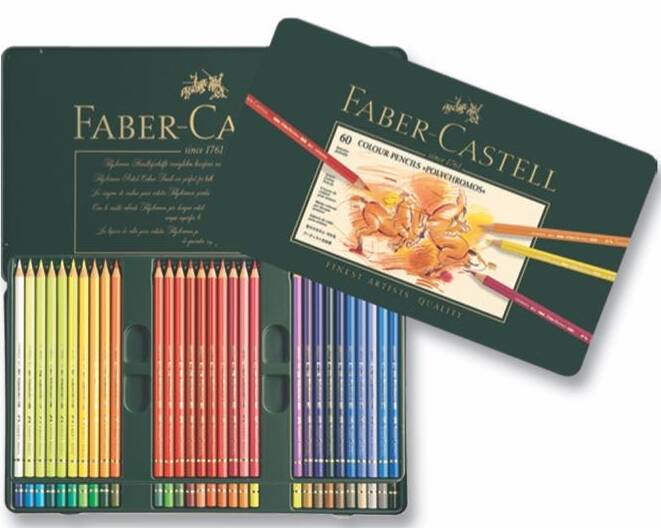 Faber Castell Polychromos Kuru Boya 60'lı