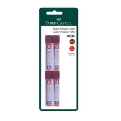 Faber-Castell - Faber Castell Polymer Fine Min 0.5 mm 4'lü