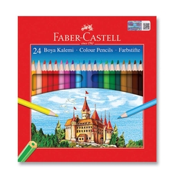 Faber Castell Redline Kuru Boya Karton Kutu 24'li - Thumbnail