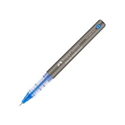 Faber-Castell - Faber-Castell Roller Kalem Free Ink Needle 0.5 mm Mavi