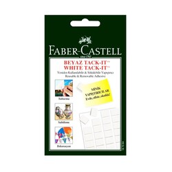 Faber-Castell - Faber Castell Hamur Yapıştırıcı Tack-it 50 gr Beyaz 