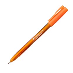 Faber-Castell - Faber Castell Tükenmez Kalem Renkli Turuncu