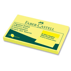 Faber-Castell - Faber Castell Yapışkan Not Kağıdı 125x75 mm