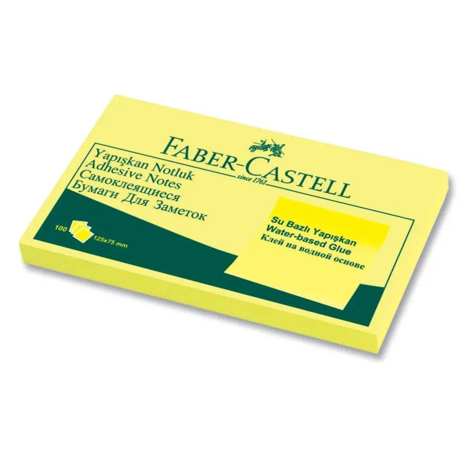 Faber-Castell Yapışkan Not Kağıdı 125x75 mm