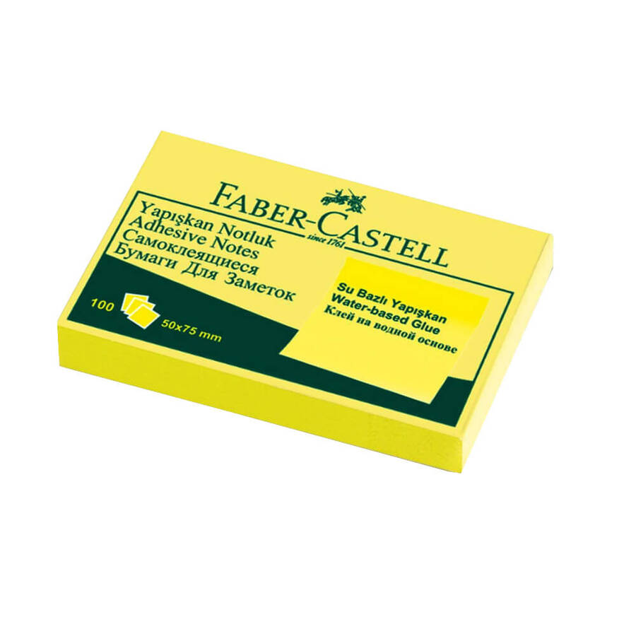 Faber-Castell Yapışkan Not Kağıdı 50x75 mm
