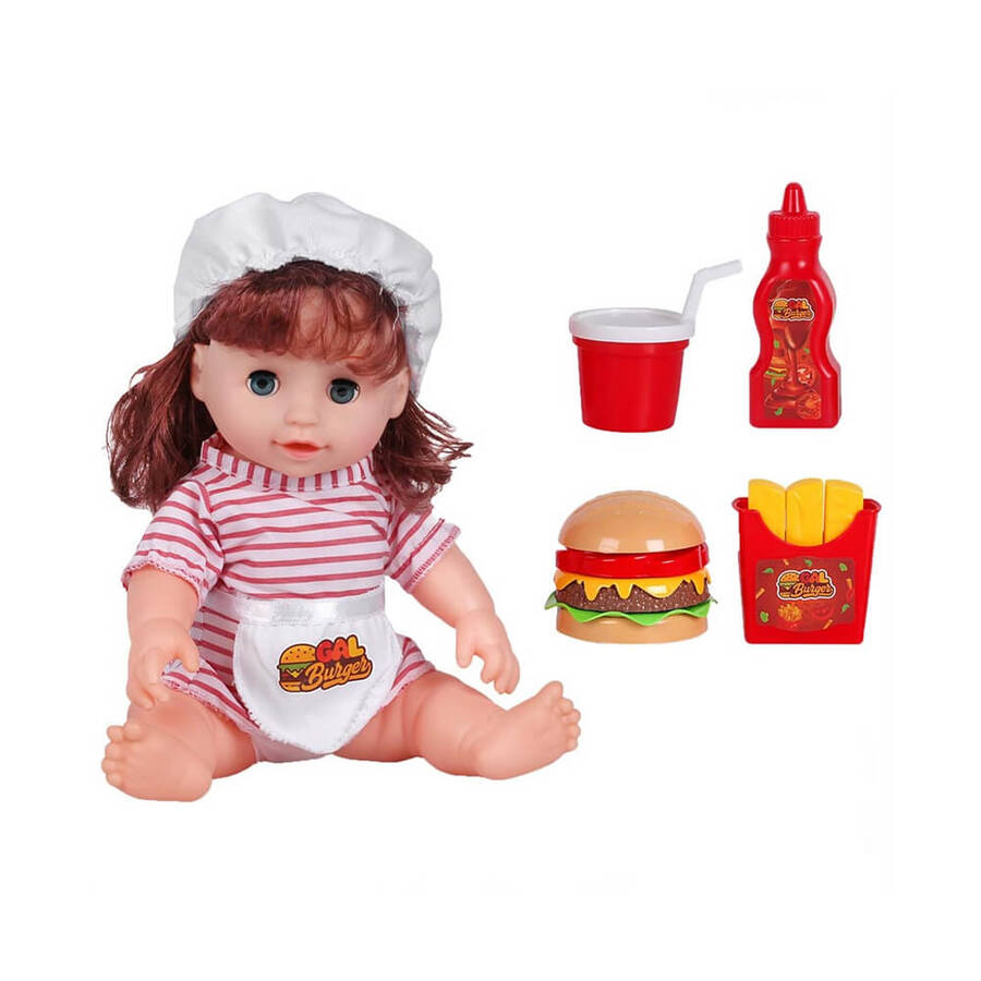 Galtoys Türkçe Konuşan Bebek Maide Burger Yiyor