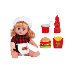 Galtoys - Galtoys Türkçe Konuşan Bebek Maide Burger Yiyor (1)