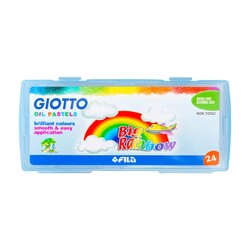 Giotto Big Rainbow Yağlı Pastel 24'lü - Thumbnail