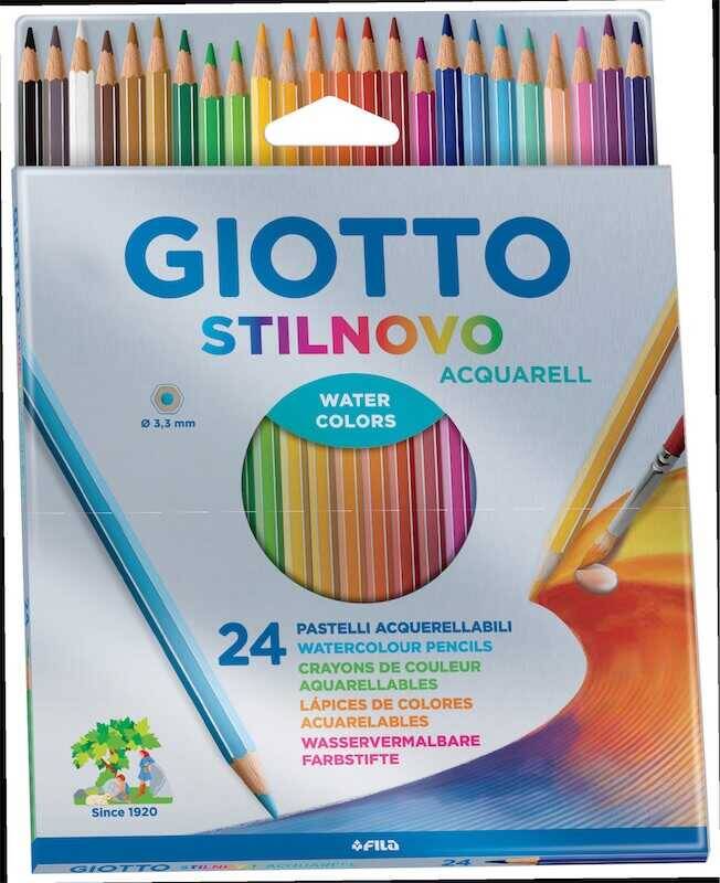 Giotto Stilnovo Acquarell Askılı Paket 24'lü
