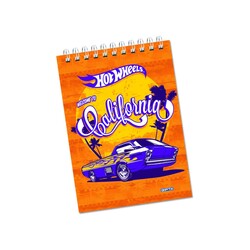 Gıpta - Gıpta Bloknot Mini Hot Wheels Spr Karton Kapak A7 40 Yaprak
