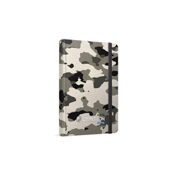 Gıpta - Gıpta Cameleon İplik Dikişli Sert Kapak Defter 9x14 cm 120 Yaprak Çizgili