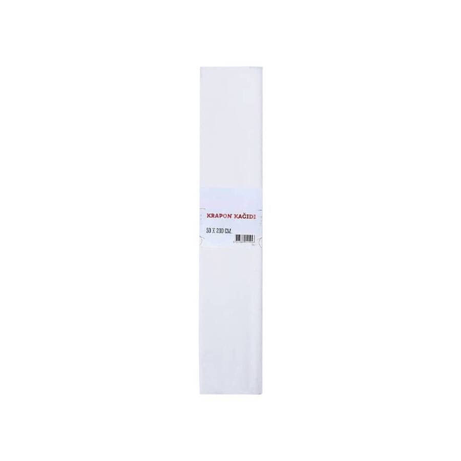 Gıpta Krapon Kağıdı 50 x 200 cm 10'lu Beyaz