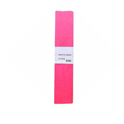 Gıpta - Gıpta Renkli Krapon Kağıdı 50 x 200 10 Adet Pembe